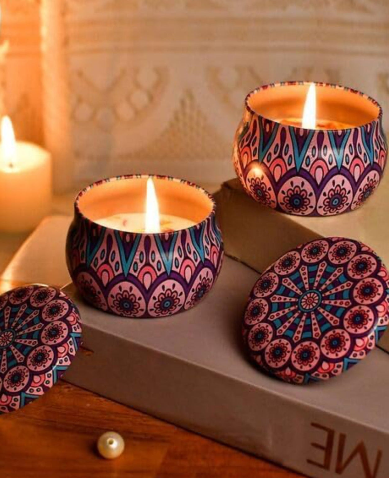 Amivora Signature Scented Candle – Luxury in Every Light