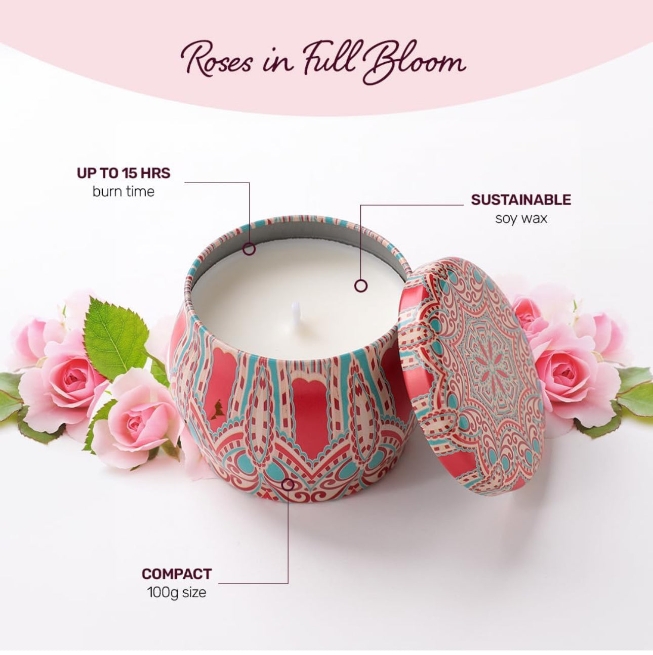 Amivora Signature Scented Candle – Luxury in Every Light